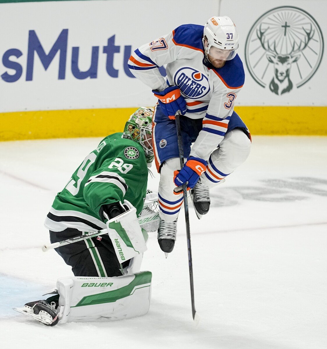 Dallas Stars suffer 7th consecutive Game 1 loss, fall 3-2 to Oilers in 2nd overtime in West final